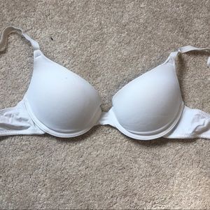 White PINK Bra